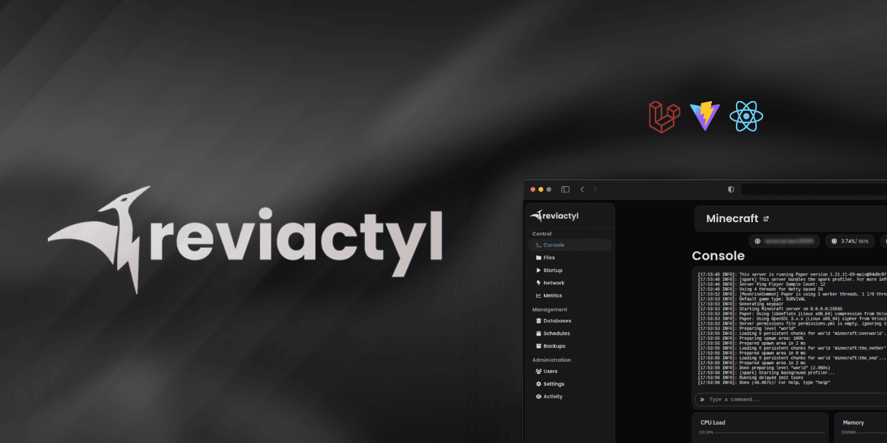 Introducing Reviactyl 26.05 "Fission Falcon"